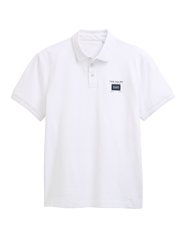 TOM TAILOR Poloshirt  weiss   XL herren